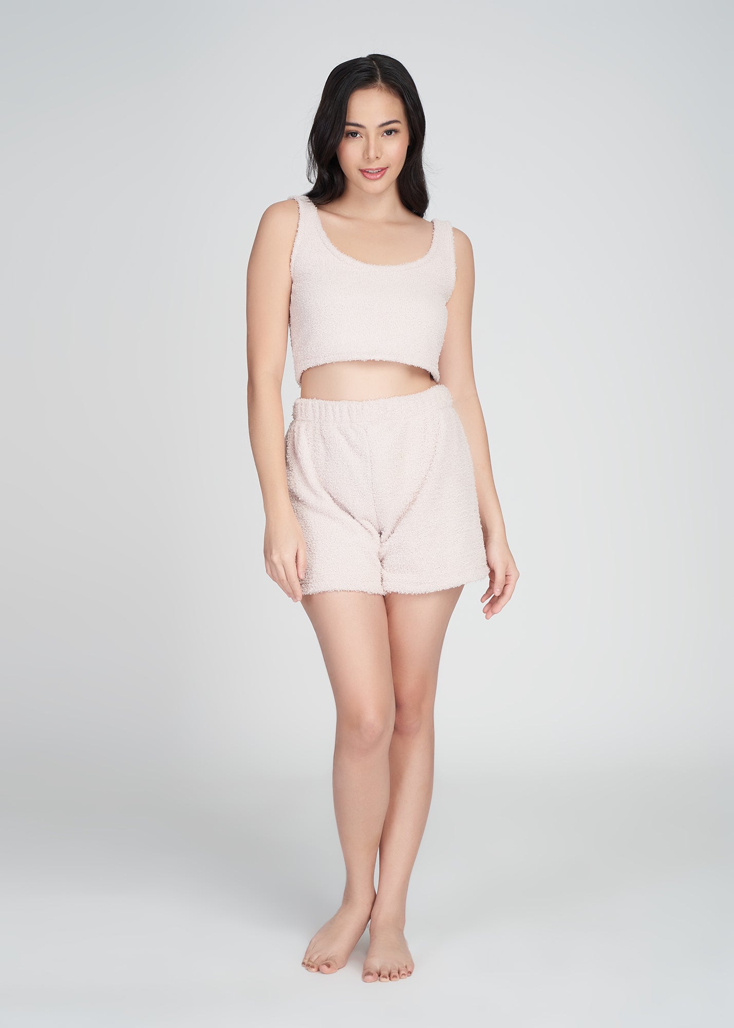 Knit lounge set discount shorts