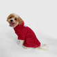Ruby Red Pet Size Cloudie® Luxe - The Cloudie Co. ultra soft cosy comfy Giant Wearable Blanket hoodie Unisex home or travel blanket hoodie travel blanket sofa blanket with sleeves hoodie blanket