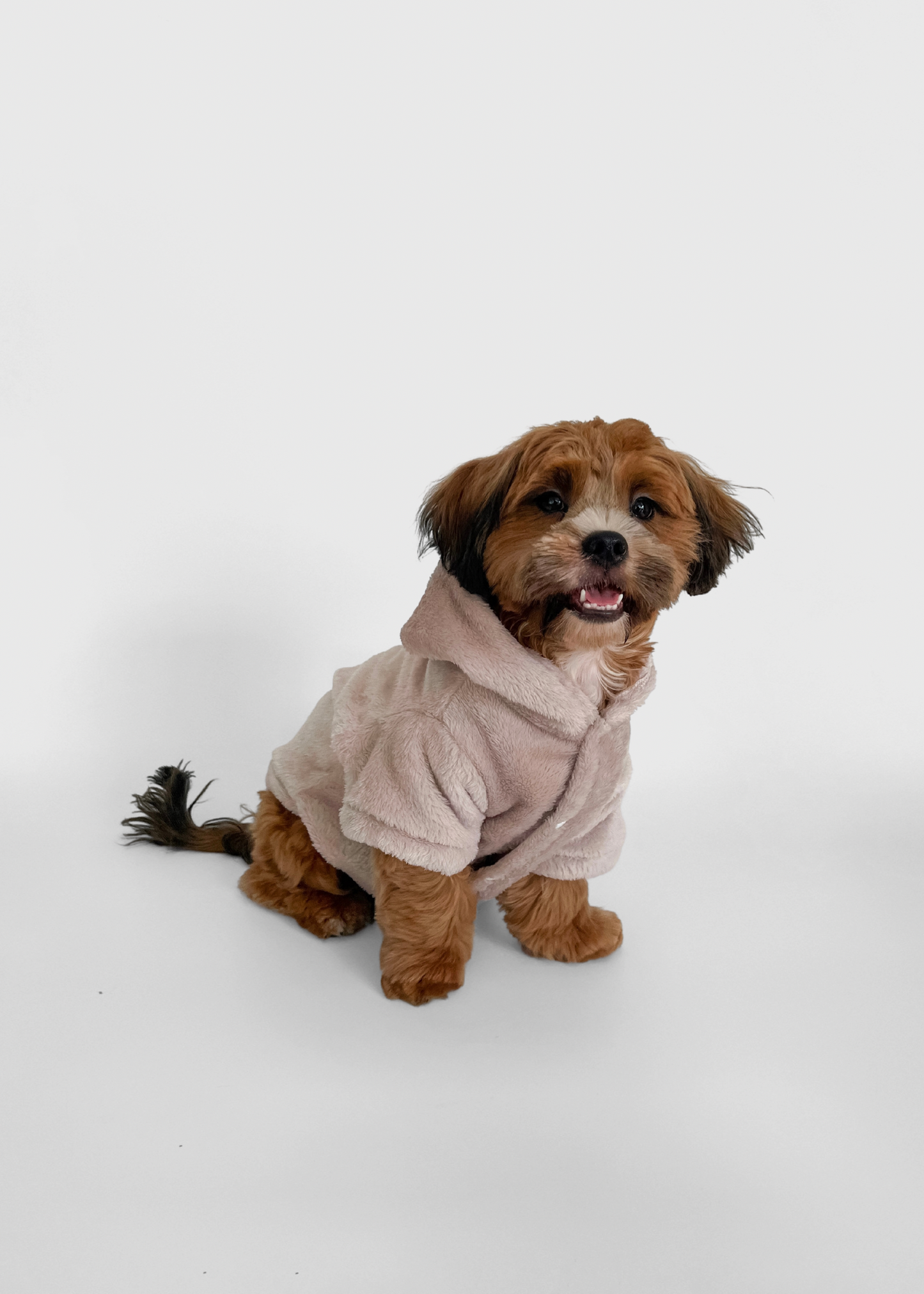 Tavern Taupe Pet Size Cloudie® Luxe - The Cloudie Co. ultra soft cosy comfy Giant Wearable Blanket hoodie Unisex home or travel blanket hoodie travel blanket sofa blanket with sleeves hoodie blanket